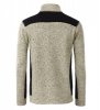 JN864 Men's Knitted Workwear Fleece Half-Zip - STRONG - James & Nicholson